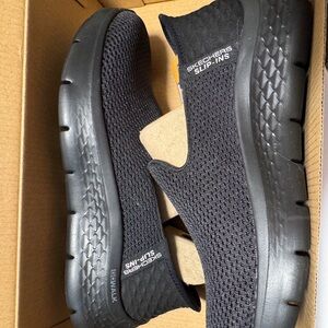 Skechers Women’s Black Slip-On Sneakers